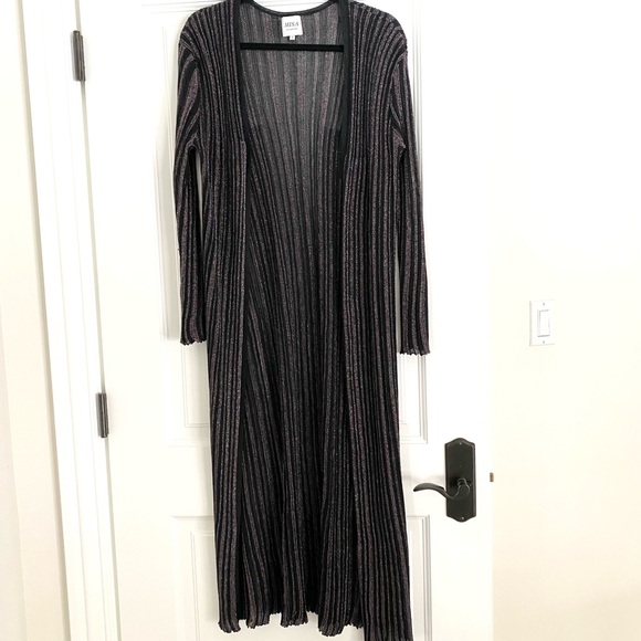 NWOT Misa Amberly Metallic Duster (S) - Picture 4 of 6